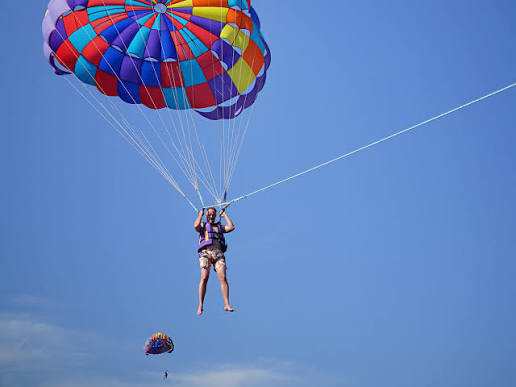 Parasailing in Thailand
